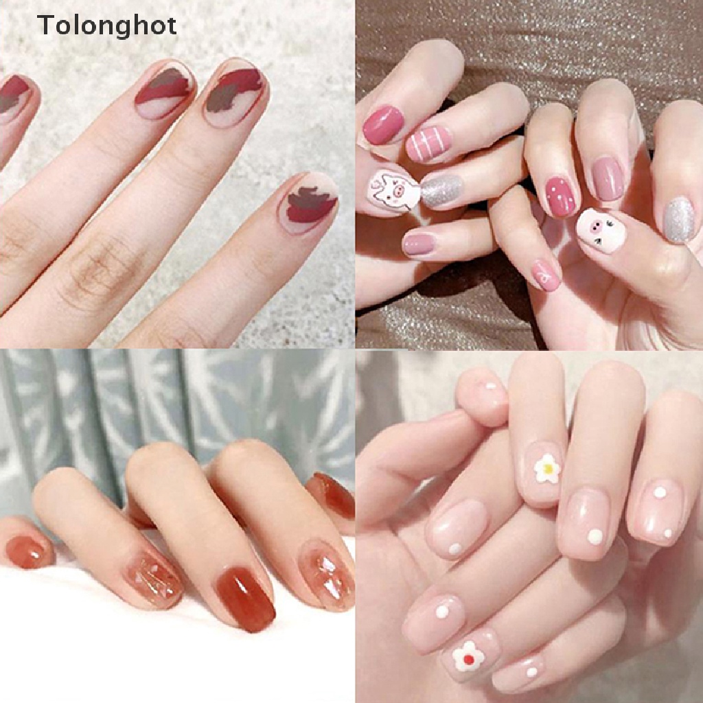 Bộ 24 Móng Tay Giả Trang Trí Nghệ Thuật