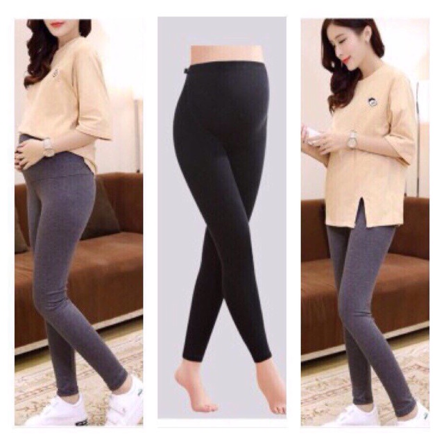 Quần leging bầu cotton chất đẹp