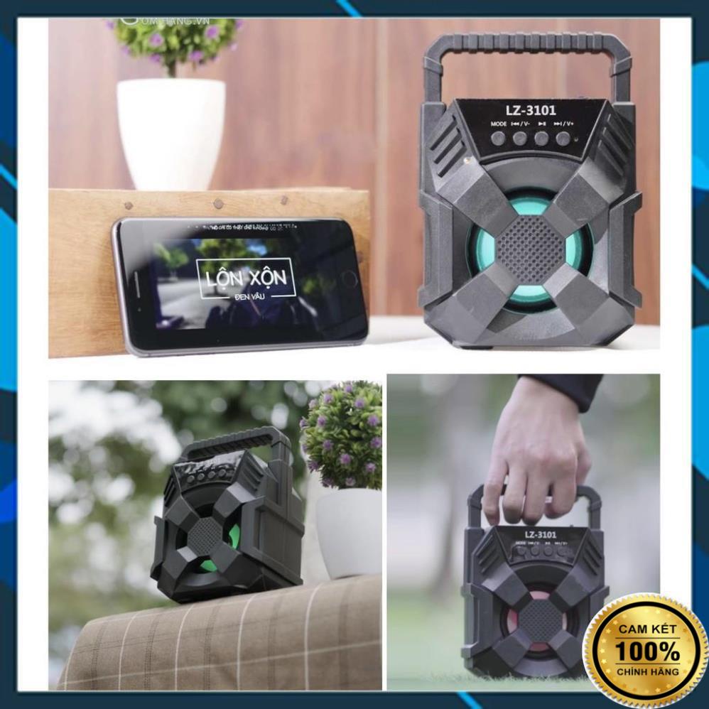 Loa Bluetooth Kimiso Có Đèn Led Nhấp Nháy Công Suất 30W, Loa Bluetooth Mini Cầm Tay Kết Nối Thẻ Nhớ USB Điện Thoại