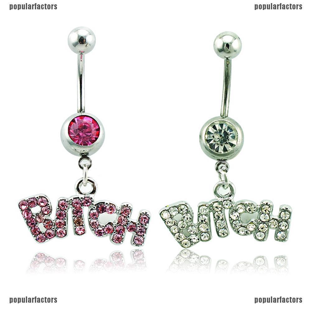 Khuyên Rốn Đính Đá Quyến Rũ Hợp Thời Trang