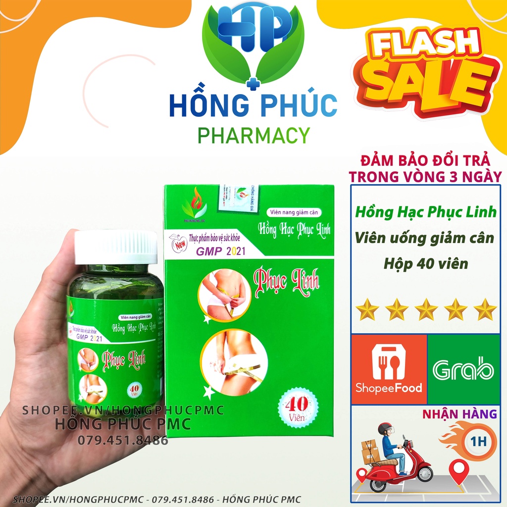 Giảm cân Hồng Hạc Phục Linh [CHÍNH HÃNG]