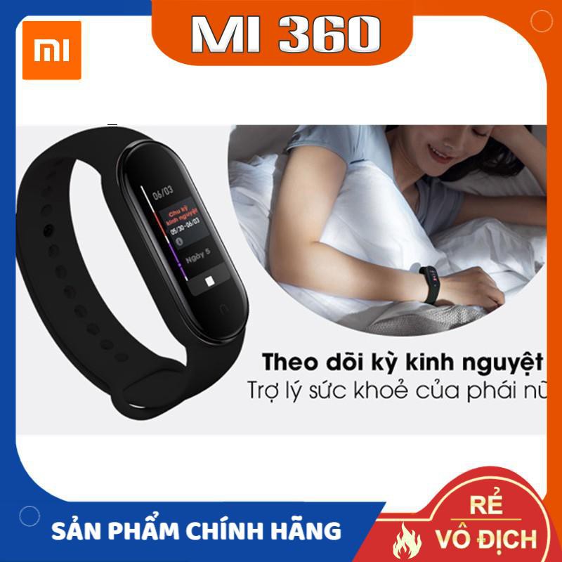 [Mã ELMS4 giảm 7% đơn 500K] Vòng Đeo Tay Thông Minh Xiaomi Miband 5✅ Hàng Chính Hãng Phân Phối