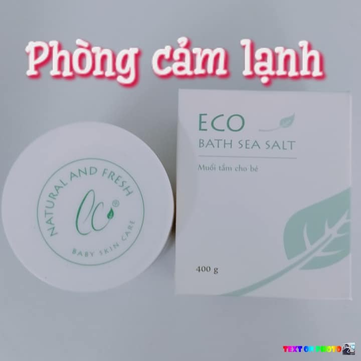 Muối Tắm Bé Eco Sinh Dược 400gr