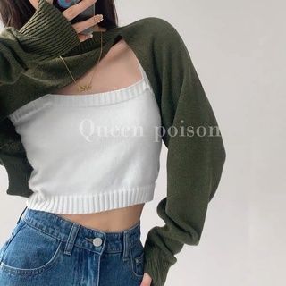 Áo len cut out