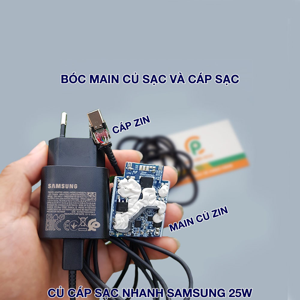 Củ sạc cáp nhanh Samsung 15W 25W 45W Note /8/9/10/20/ S10/S20/S21/Plus/Ultra - Cáp sạc nhanh Samsung Type C