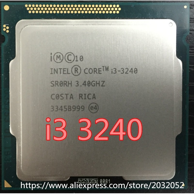 Bộ vi xử lý Core i3 -3240, socket 1155