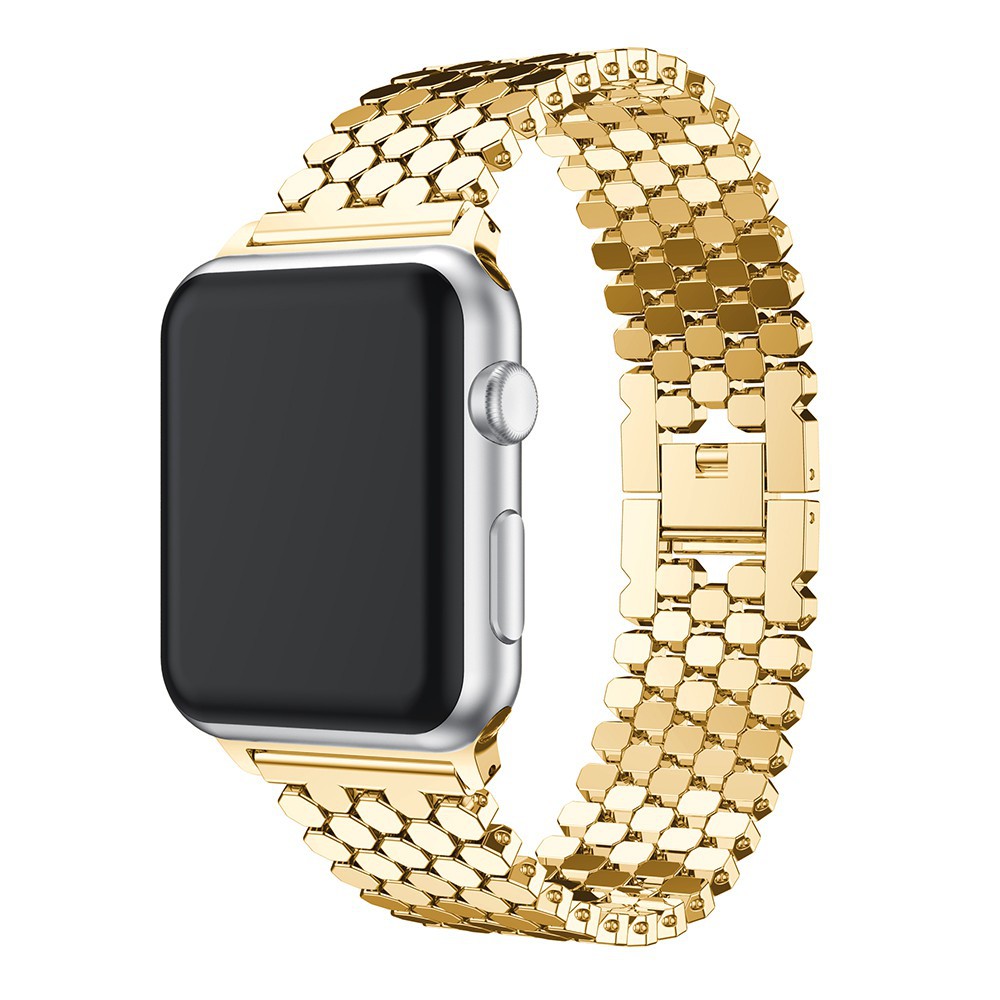 Dây đeo đồng hồ kim loại cho Apple Watch Series 5 4 3 2 1