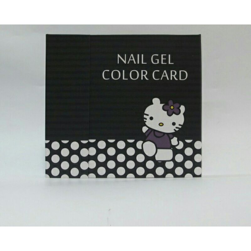 sổ bảng màu móng sơn 120 ô