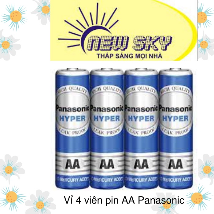 4 VIÊN PIN AA PANASONIC CHÍNH HÃNG