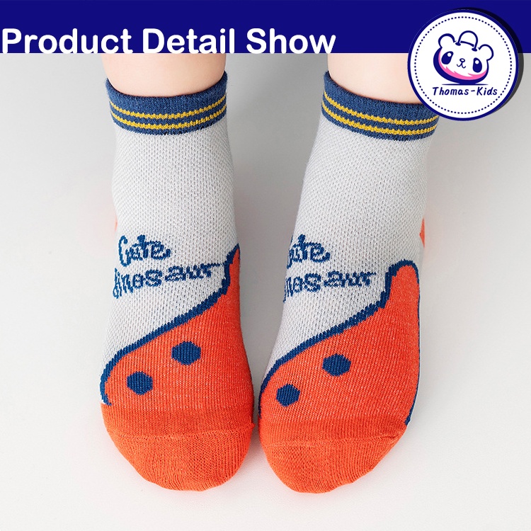 [THOMAS KIDS] Vớ Cotton Thoáng Khí Thời Trang Dành Cho Bé Trai Và Bé Gái Từ 1-12 Tuổi