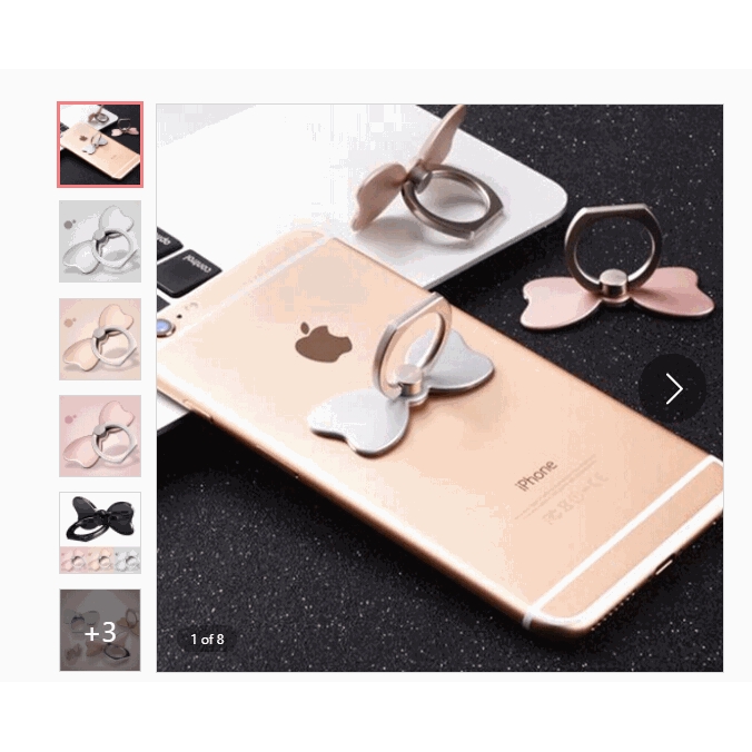Chân Đế Vòng Nhẫn Xoay 360 Độ Cho Điện Thoại Jp2