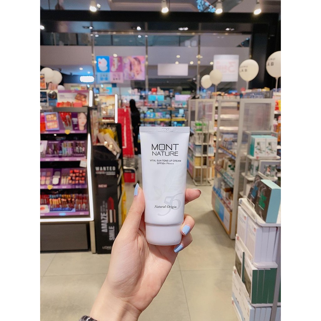 [Hàng Mới Về] Kem chống nắng lá trà của Mont Nature 56