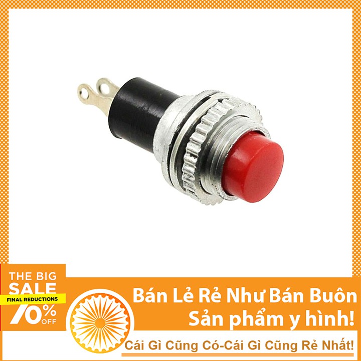 Nút Nhấn Đề 1 Vỏ Sắt Nhấn Nhả