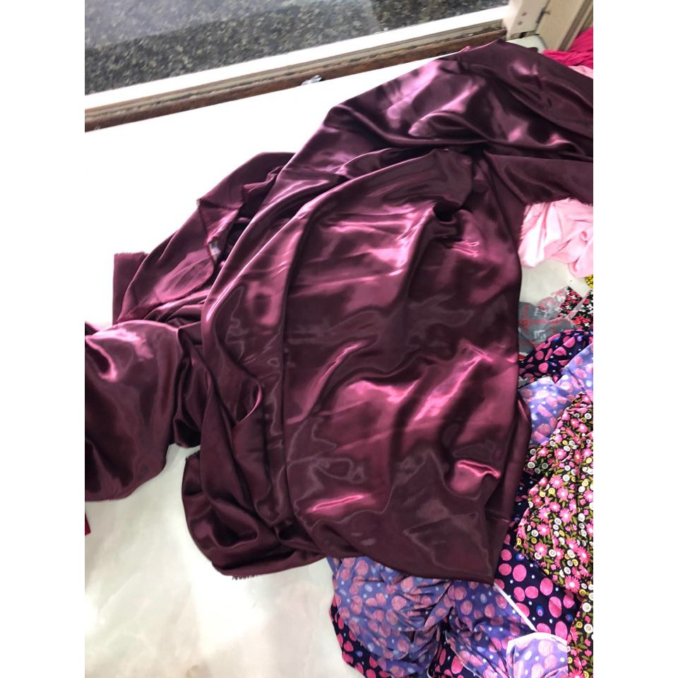 VẢI PHI BÓNG MỀM  - GIÁ 1 MÉT 35.000 Đ-NHÓM MÀU 2