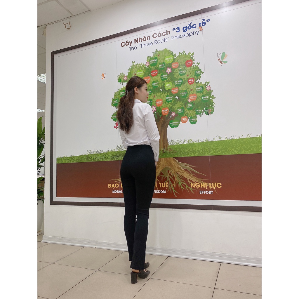 Quần legging cạp cao/ Quần legging nữ cạp cao ống xẻ Hàng Việt Nam xuất khẩu | BigBuy360 - bigbuy360.vn