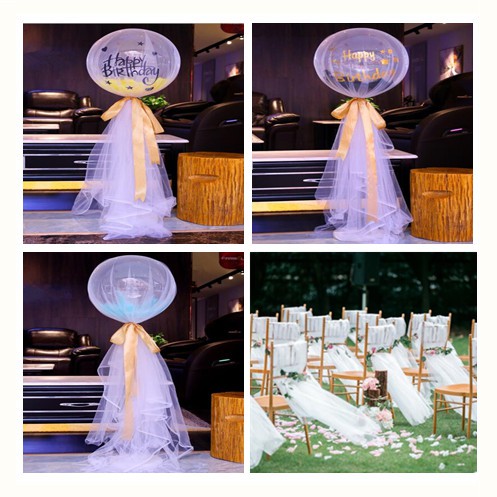 Cuộn Vải Lưới Kích Thước 2M X1.66M Trang Trí Tiệc Cưới Sinh Nhật