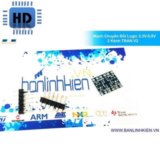 Mạch Chuyển Đổi Logic 3.3V-5.0V 2 Kênh TRAN V2
