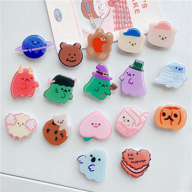 Cute Designs Pop Socket Cute Air Bag Phone Holder Soft Silicone Stand PopSocket | BigBuy360 - bigbuy360.vn