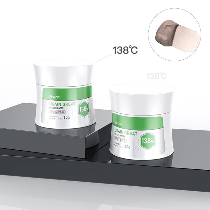 Keo Hàn Không Chì Nhiệt Độ Thấp 60g BGA Sn42bi58 Snbi-UG Sn63Pb37