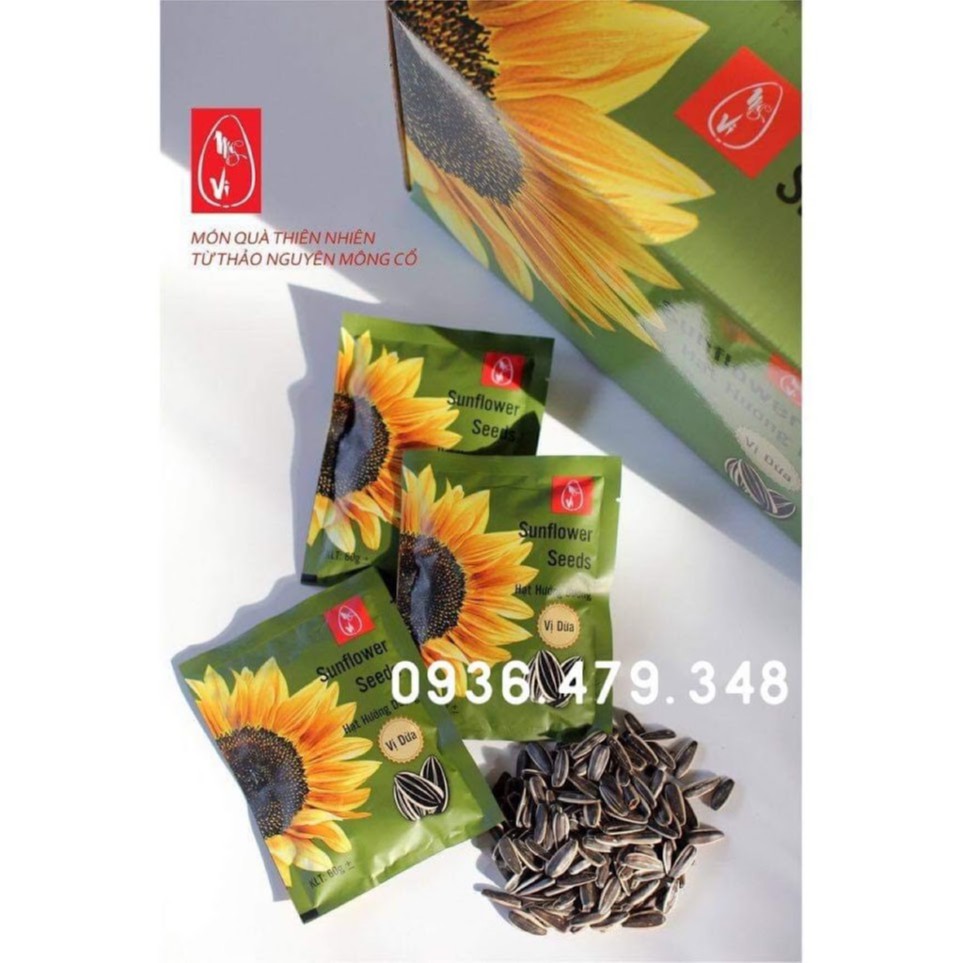 Hướng Dương Vị Dừa 60gr - Hướng Dương Mỹ Vị Nhập Khẩu