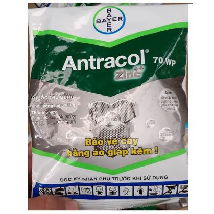 ANTRACOL 70WP - Bảo vệ cây trồng bằng áo giáp Kẽm (Zn) 100g