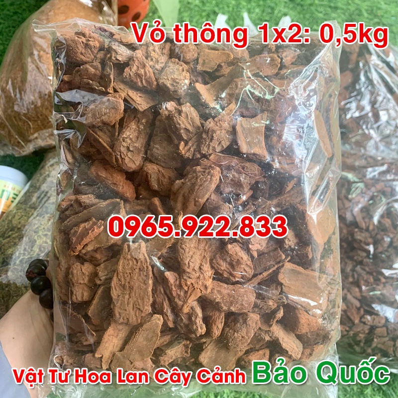 Giá Thể Trồng Lan 5 Chậu Đã Xử Lý