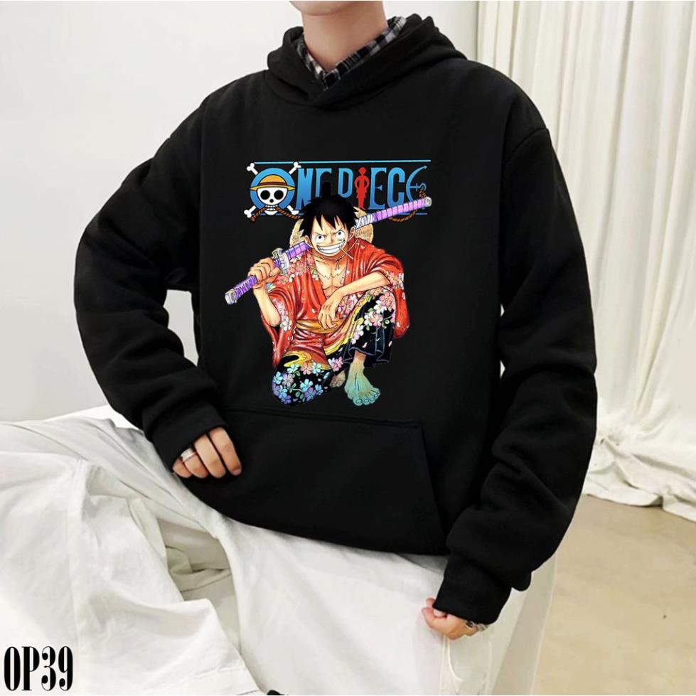 Áo Hoodie Luffy - One Piece đẹp nhất / co size trẻ em