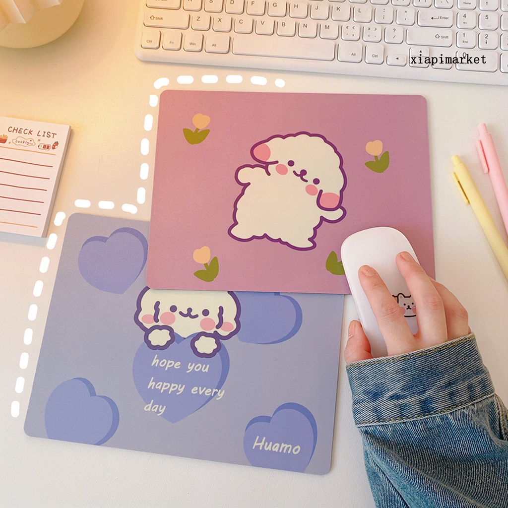 LOP_Soft Non-slip Cute Cartoon Mouse Pad Computer Protection Mousepad for Notebook