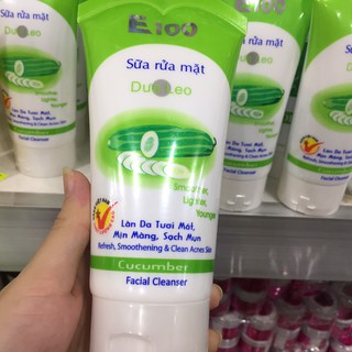 Sữa rửa mặt E100 dưa leo tuýp lớn 100g