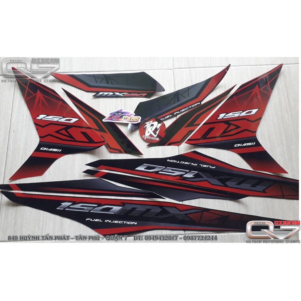 Tem Rời EXCITER 150 MX 150 MALAY