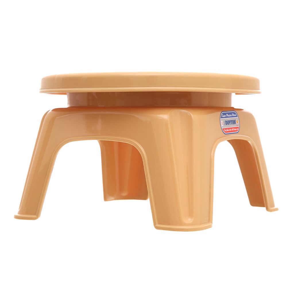 Ghế nhựa tròn Duy Tân 13.5 x 22cm  hất liệu nhựa PP bền đẹp, chất lượng, an toàn khi sử dụng