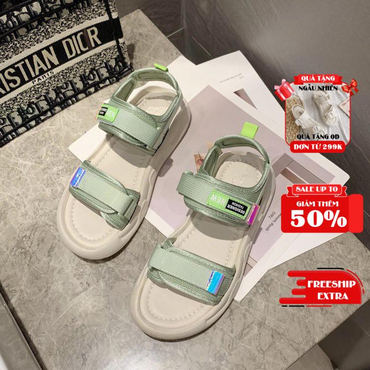 Giày Sandal Nữ MWC Đế Cao Quai Ngang Cá Tính Năng Động NUSD- 2798