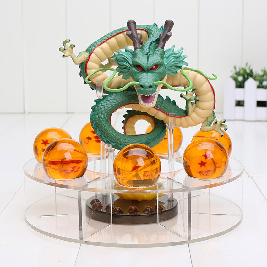 MH20 - Bộ Mô Hình Cao Cấp 7 Viên Ngọc Rồng + Rồng Thần Shenlong Cao 20cm - Mô Hình Dragon Ball