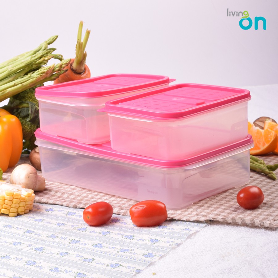 Combo 3 hộp nhựa đựng cơm set 02