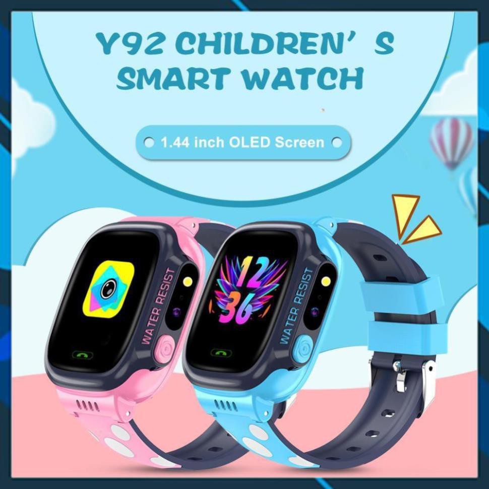Đồng hồ trẻ em thông minh Y92 chống nước Có Tiếng Việt - Wifi - định vị - BH 12 tháng | BigBuy360 - bigbuy360.vn