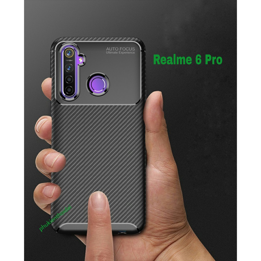 Ốp lưng Oppo Realme 6 Pro FREESHIP Từ 50k Auto Focus vân Rằn Ri siêu bền chống vân tay va đập mạnh 1