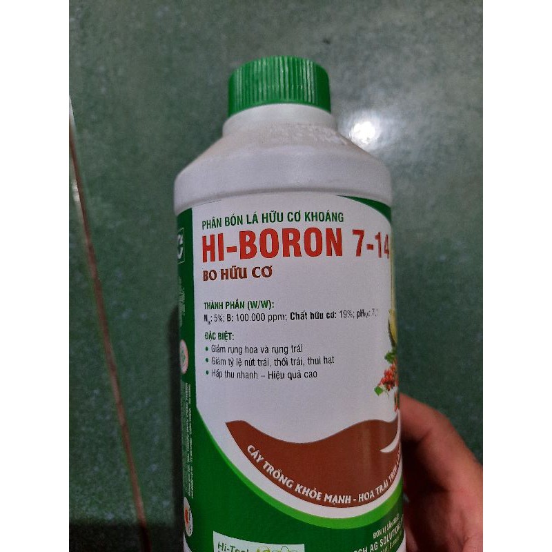 Phân bón lá HIBORON 500ML