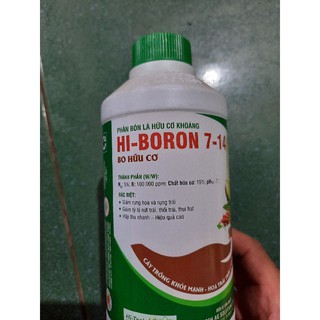 Phân bón lá hiboron 500ml