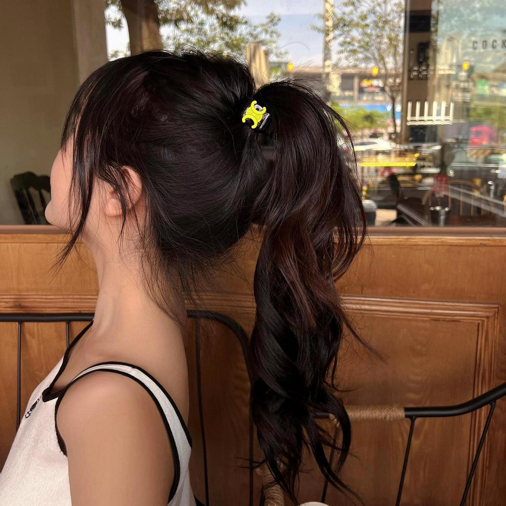[Đẹp Magpie] Kẹp Tóc Chữ Tiếng Anh Lớn Chống Rối Cố Định Tóc Lễ Kỉ Niệm Cho Nữ