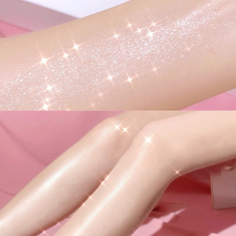 Bông phấn bắt sáng nhũ highlight MACK ANDY/ Bông Phấn Trang Điểm / Phấn Bắt Sáng Toàn Thân
