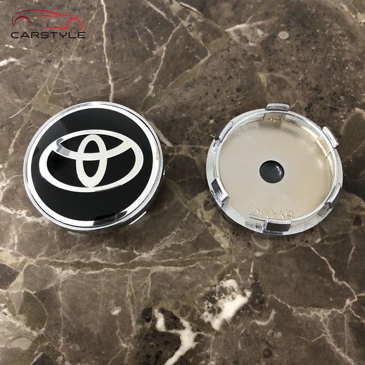Logo chụp mâm, ốp lazang bánh xe ô tô Toyota đường kính 60mm | BigBuy360 - bigbuy360.vn
