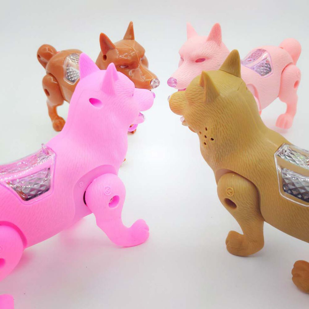 Đồ chơi chó Sói Đi Bộ Phát Sáng