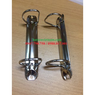 {KHUYẾN MÃI} 10 Khóa còng nhẫn 3.5cm - Khóa còng D - Khóa bật CÒNG 2 ORING INOX BÓNG - HÀNG LOẠI 1