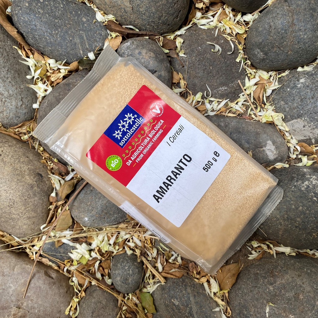 Hạt dền Amaranth hữu cơ Sottolestelle 500g – Amaranto