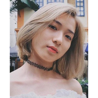 Thuốc nhuộm màu Vàng Khói kèm trợ dưỡng găng tay