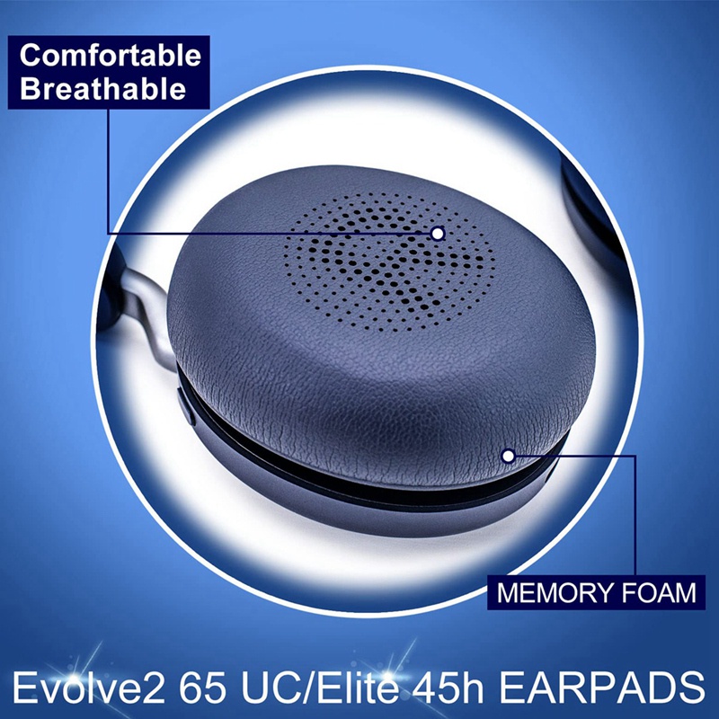 Cặp Mút Đệm Thay Thế Cho Tai Nghe Không Dây Elite 45H Evolve2 65 MS / UC