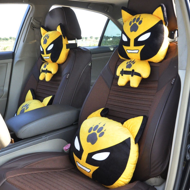 Gối Tựa Đầu Họa Tiết Hoạt Hình Batman Cho Xe Hơi | BigBuy360 - bigbuy360.vn