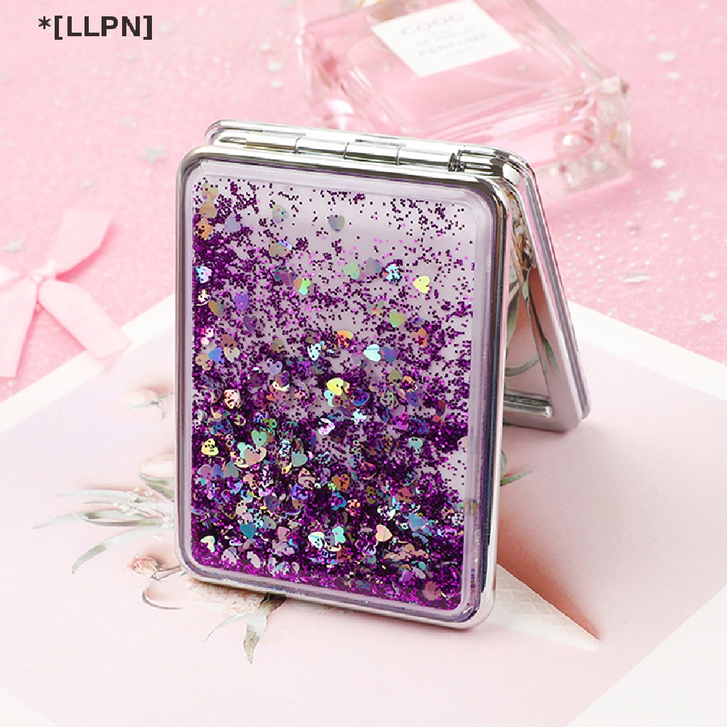 Gương Trang Điểm Hai Mặt Thiết Kế Gấp Gọn Bỏ Túi Tiện Dụng