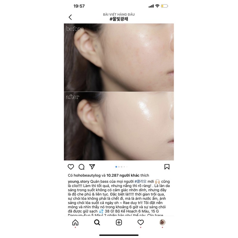 Kem nền Clio Kill Cover Glow Foundation | BigBuy360 - bigbuy360.vn