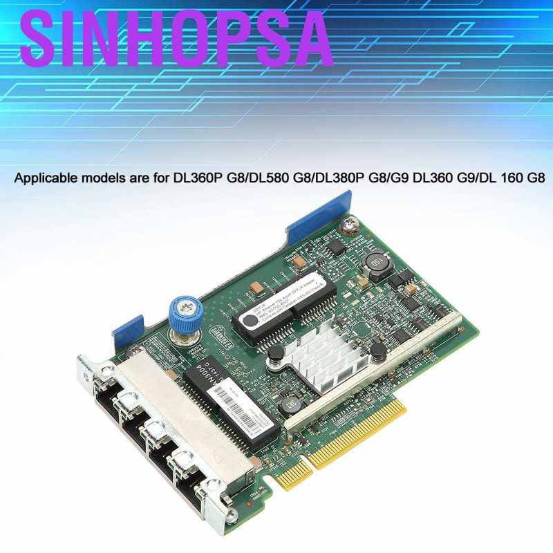 Sinhopsa 4‑Port Gigabit Network Card for HP Server Computer Accessories 331FLR Ethernet 1G | BigBuy360 - bigbuy360.vn